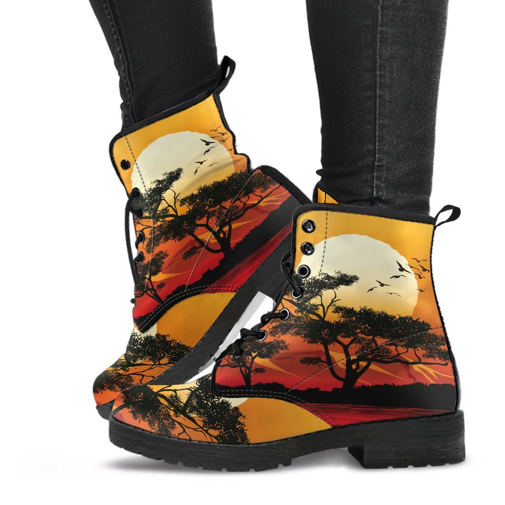 leather-boots-sunset-and-tree-in-australia