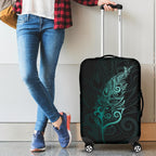 light-silver-fern-luggage-cover-turquoise