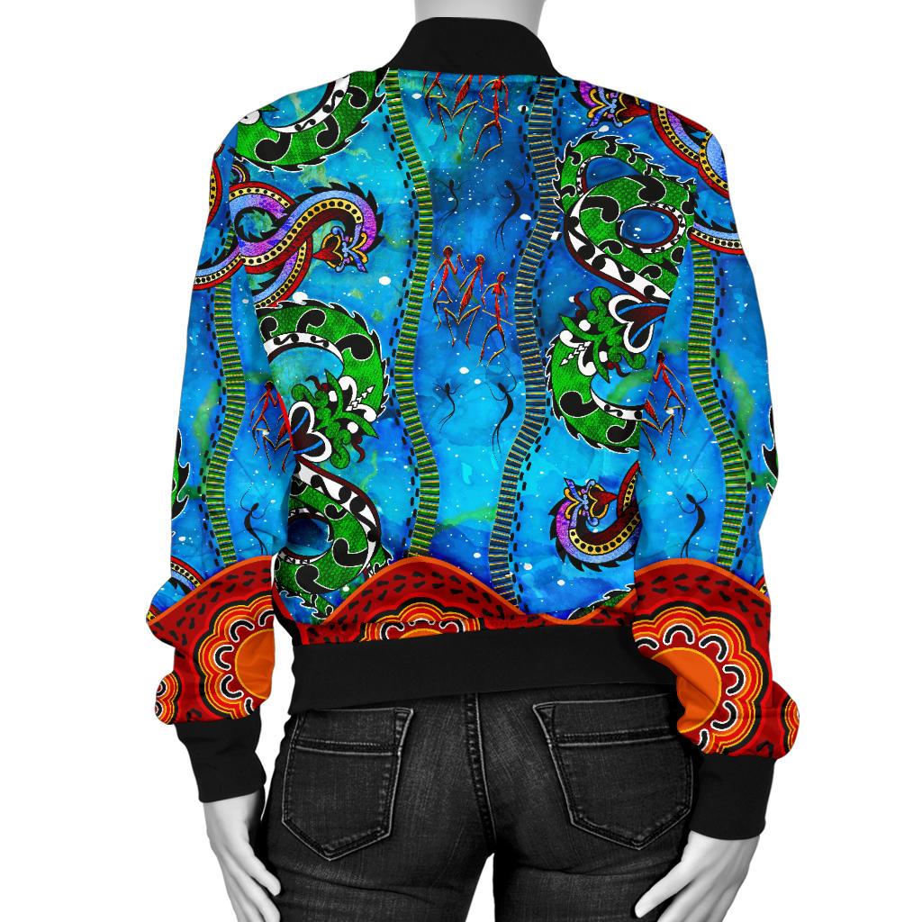 aboriginal-womens-bomber-jacket-aussie-indigenous-patterns-blue