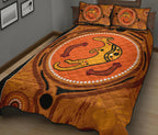 aboriginal-quilt-bed-set-indigenous-kangaroo-circle-dot-painting