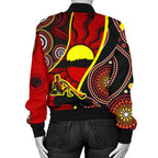 bomber-jacket-australia-aboriginal-dots-with-didgeridoo