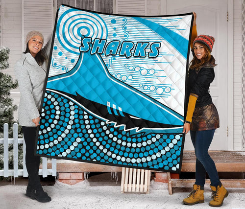 sharks-premium-quilt-cronulla-indigenous-unique