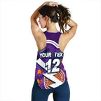 (Custom Personalised) Storm Women's Racerback Tank Indigenous Aboriginal Melbourne - Sun Style - Vibe Hoodie