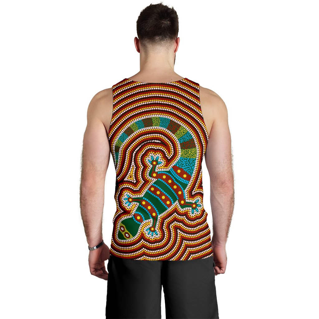 aboriginal-mens-tank-top-lizard-dot-painting-patterns