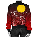 aboriginal-womens-bomber-jacket-red-landscape