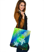 aboriginal-tote-bags-indigenous-turtle-ocean-dot-painting-art