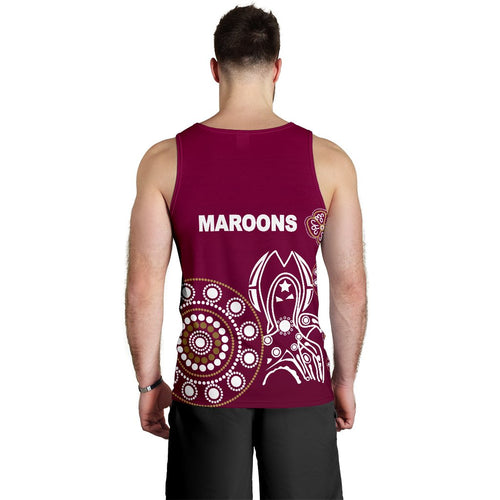 queensland-mens-tank-top-maroons-simple-indigenous