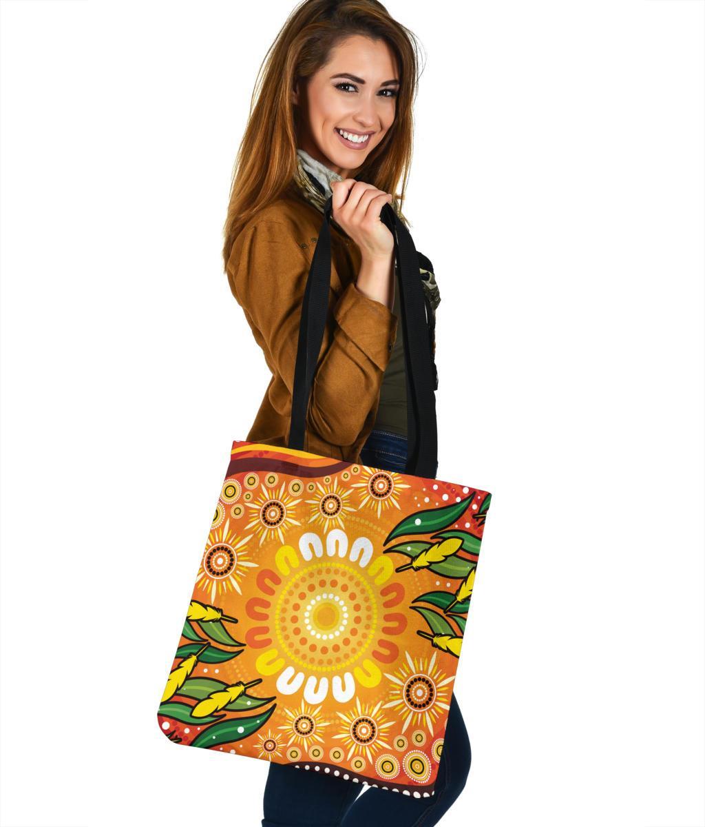 tote-bag-indigenous-circle-leaf-patterns