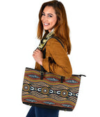 leather-tote-bag-indigenous-dot-painting