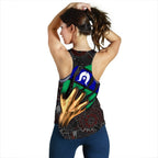 Aboriginal WoMen's Racerback Tank - Torres Strait Blood In Me - Vibe Hoodie