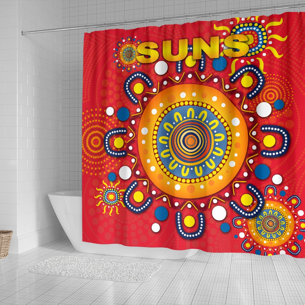 gold-coast-shower-curtain-suns-indigenous