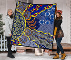 aboriginal-premium-quilt-australian-boomerang-dot-painting-art