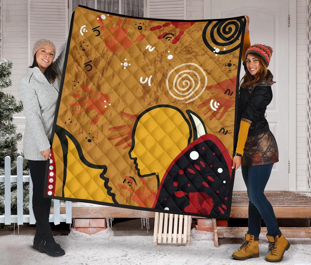 aboriginal-premium-quilt-mother-and-son-hand-art