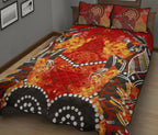 quilt-cover-set-dot-painting-crocodile-and-kangaroo-patterns