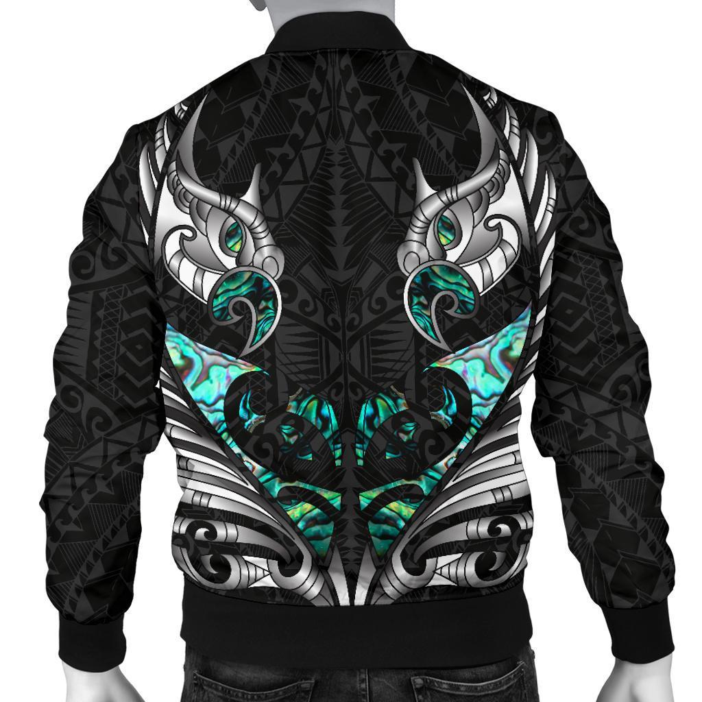 new-zealand-bomber-jacket-for-men-manaia-paua-fern-wing-white