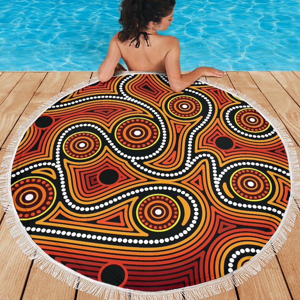 aboriginal-beach-blanket-indigenous-circle-dot-painting-ver01