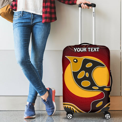 personalised-luggage-cover-aboriginal-dot-patterns-fish