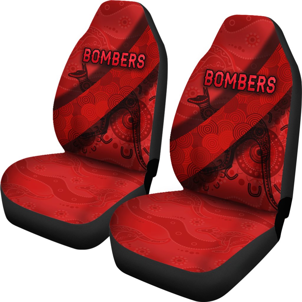 essendon-car-seat-covers-indigenous-bombers-red