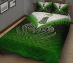quilt-bed-set-nz-maori-manaia-green