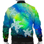 aboriginal-mens-bomber-jacket-indigenous-turtle-ocean-dot-painting-art