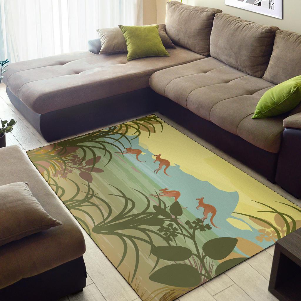 area-rug-kangaroo-rug-landscape-art-painting-ver02