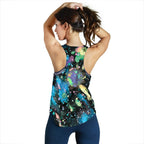 Racerback Tank - Koala Top Tank Meditating Color Art - Women - Vibe Hoodie