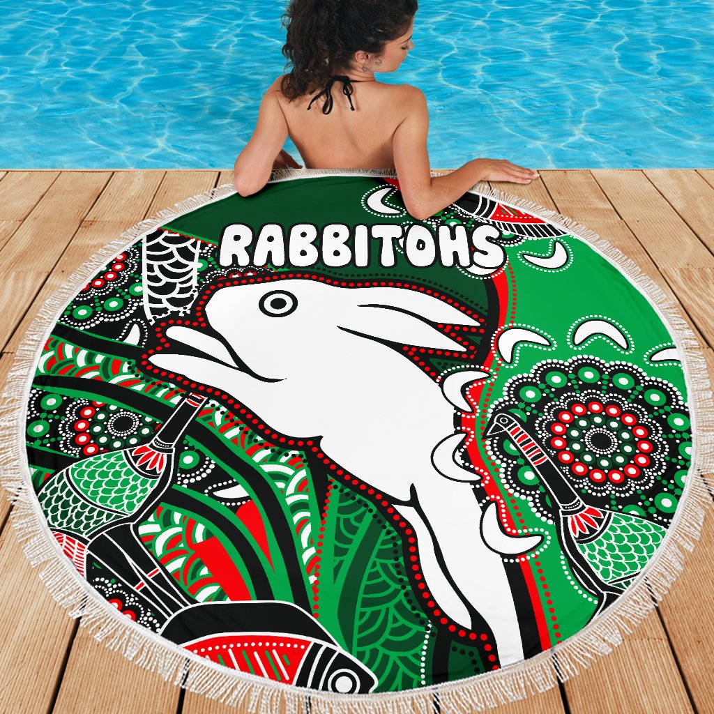 rabbitohs-beach-blanket-indigenous-survival-world