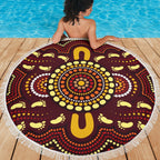 aboriginal-beach-blanket-indigenous-circle-footprint