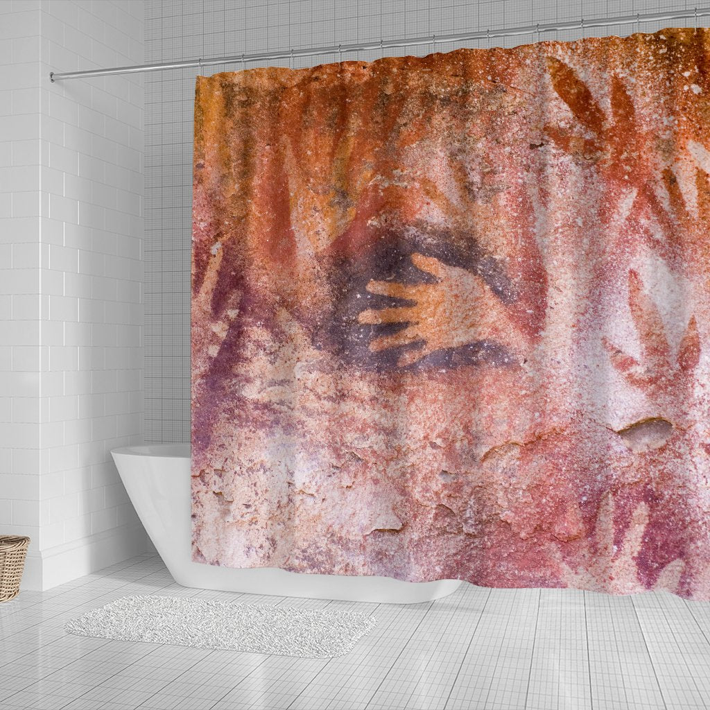 aboriginal-shower-curtain-aboriginal-hand-art