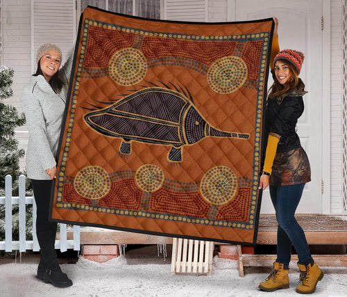 aboriginal-premium-quilt-indigenous-echidna