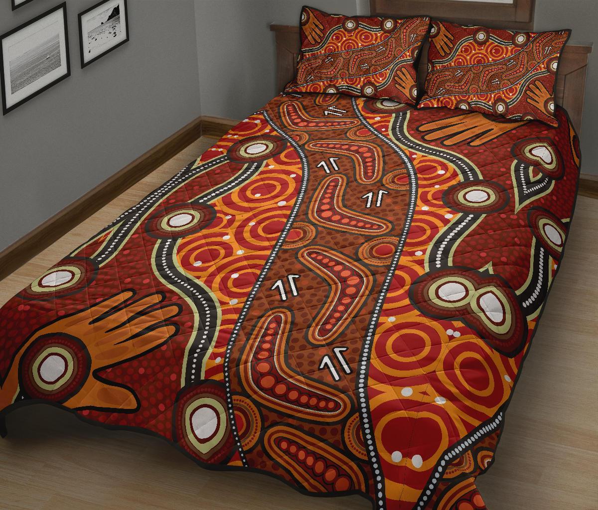 aboriginal-quilt-bed-set-indegenous-dot-painting-art-2