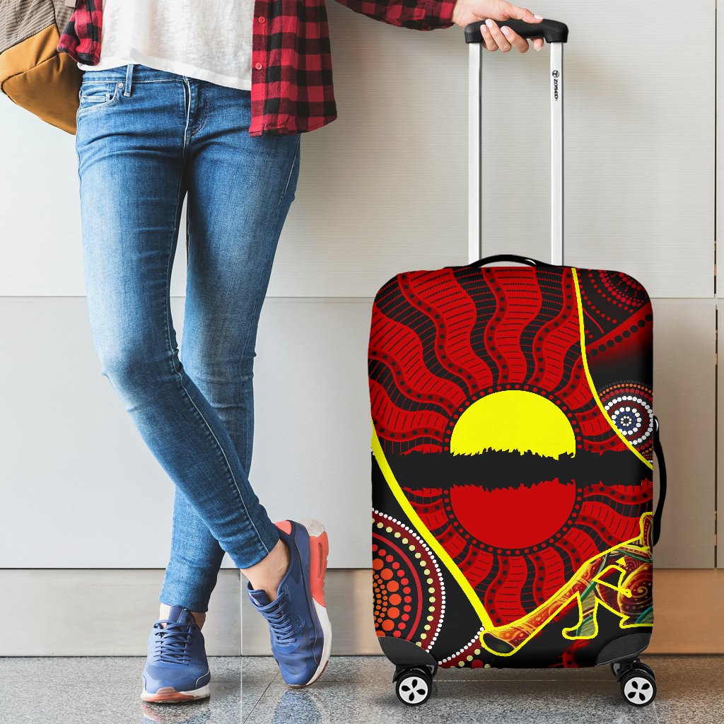 luggage-cover-australia-aboriginal-dots-with-didgeridoo