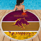 brisbane-broncos-beach-blanket-anzac-day-simple-style-maroon