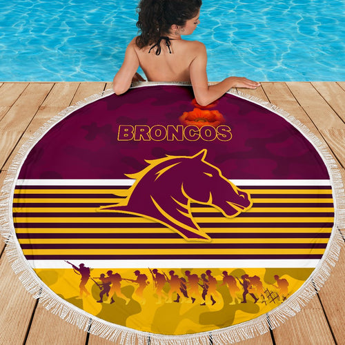 brisbane-broncos-beach-blanket-anzac-day-simple-style-maroon