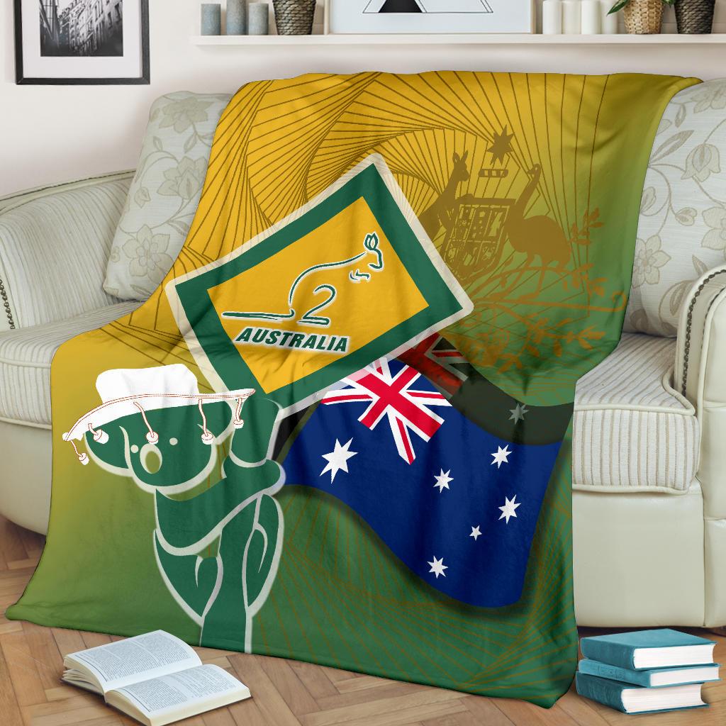 premium-blanket-aus-flag-and-coat-of-arms-blanket-kangaroo-and-koala-sign