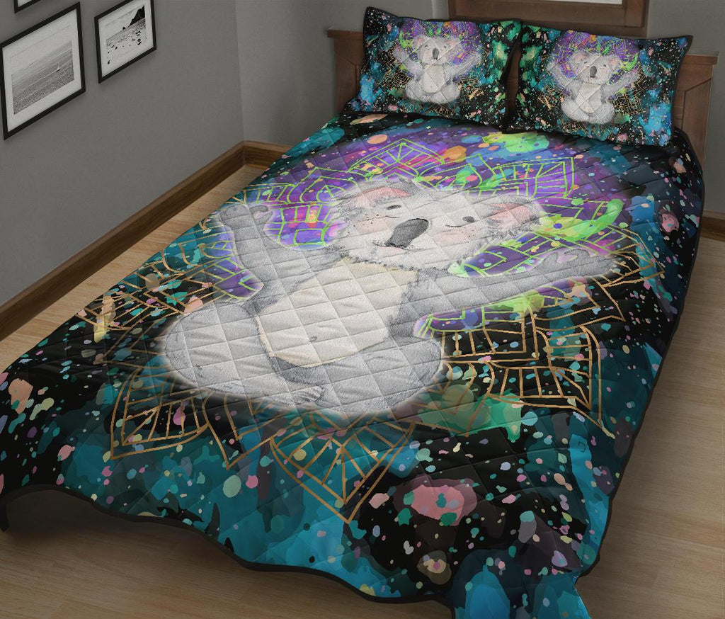quilt-cover-set-koala-bed-set-meditating-color-art-ver01