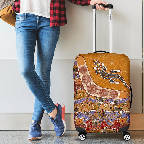 luggage-cover-aboriginal-patterns-suitcase-boomerang-lizard