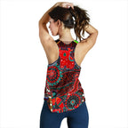 Racerback Tanks- Aboriginal Animal & Dot Acrylic Paint - Vibe Hoodie