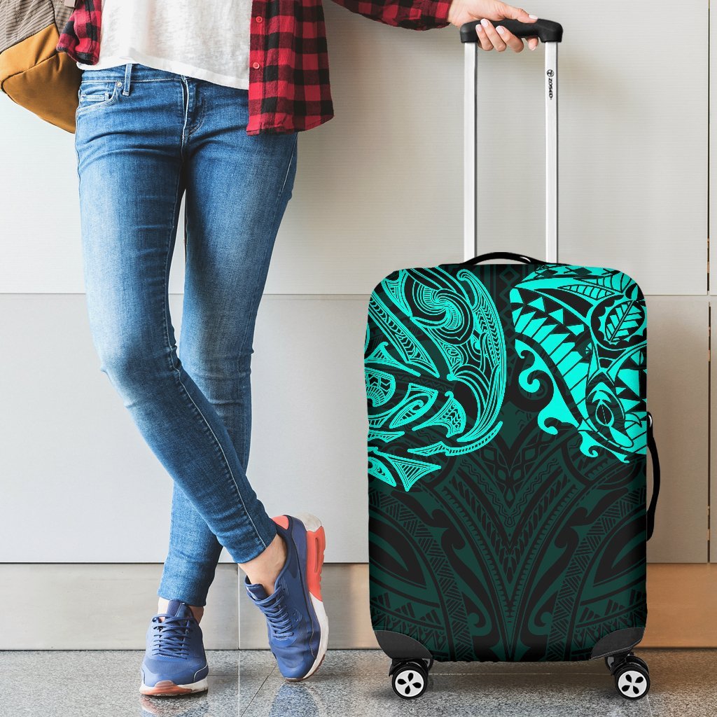 new-zealand-luggage-covers-maori-polynesian-tattoo-turquoise