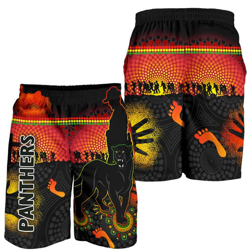 penrith-men-shorts-indigenous-panthers-anzac-day-lest-we-forget