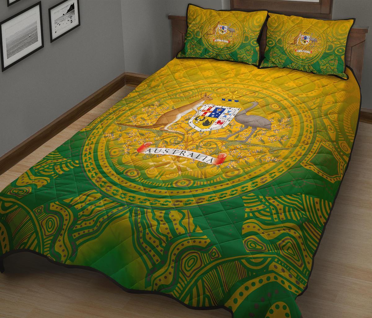 aboriginal-quilt-bed-set-australia-rugby-and-coat-of-arms-ver02