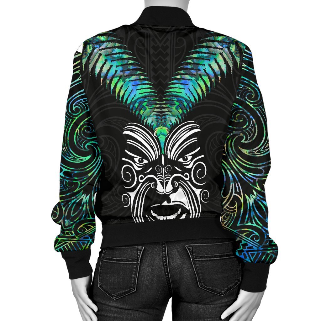 new-zealand-maori-moko-womens-bomber-jacket-paua-shell