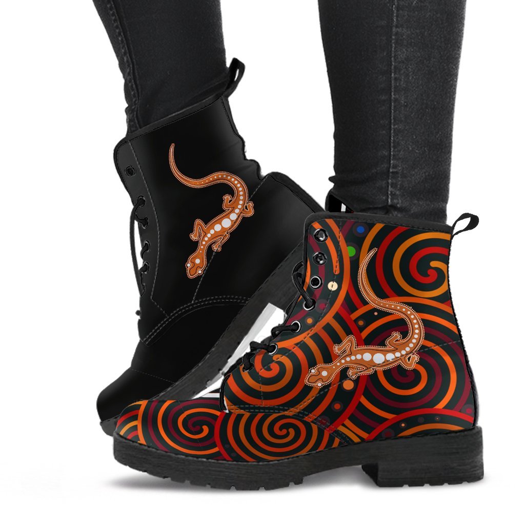 aboriginal-leather-boots-indigenous-lizard-dreaming