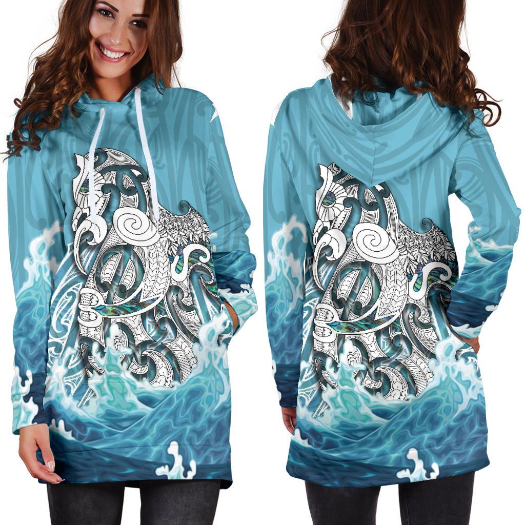 maori-manaia-the-blue-sea-hoodie-dress