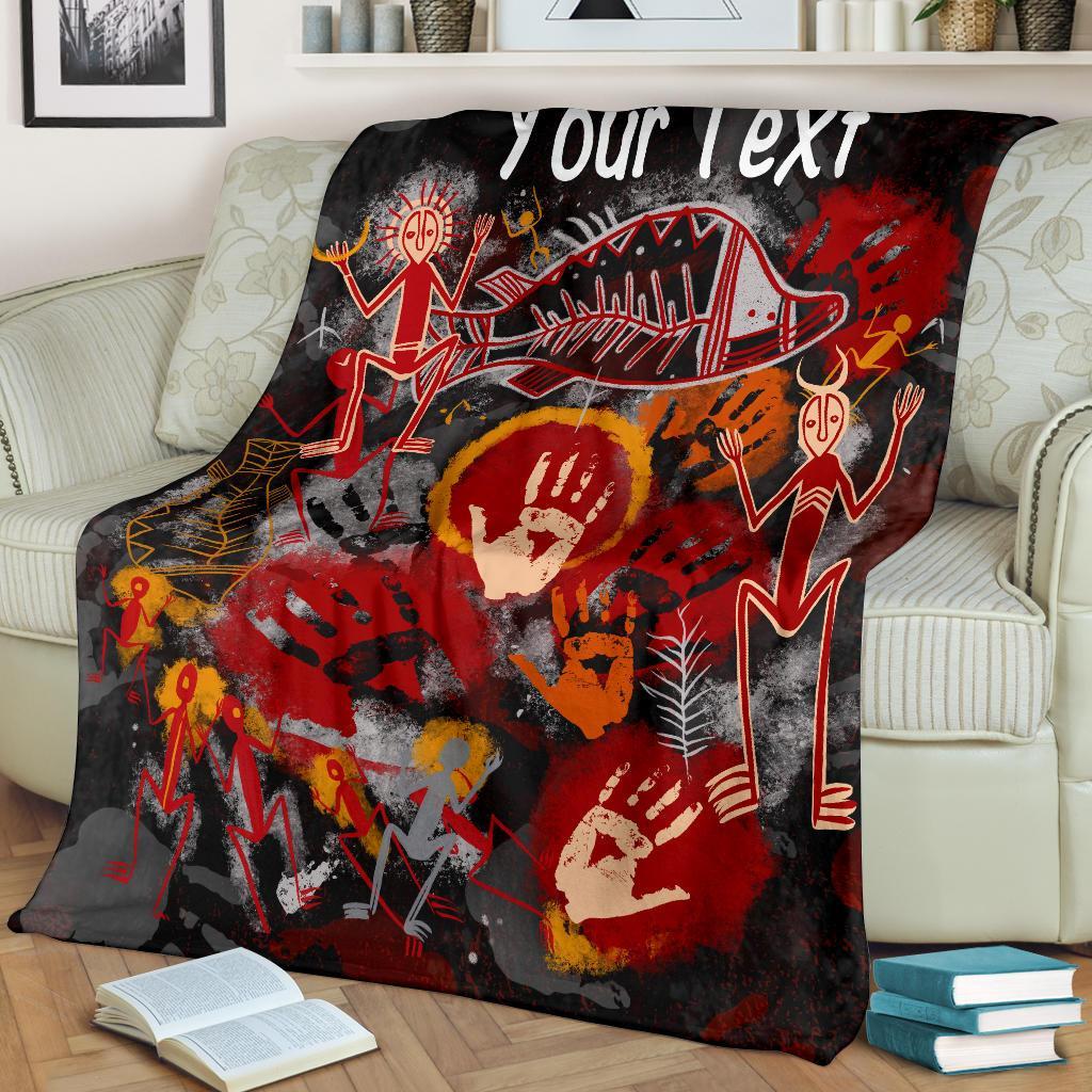 custom-aboriginal-premium-blanket-indigenous-fish-hand-art