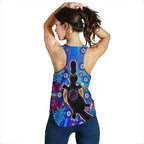 Aboriginal Women's Racerback Tank - Indigenous Platypus - Vibe Hoodie