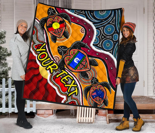 custom-1saustralia-premium-quilt-australia-aboriginal-dots-with-turtle-and-naidoc-flags