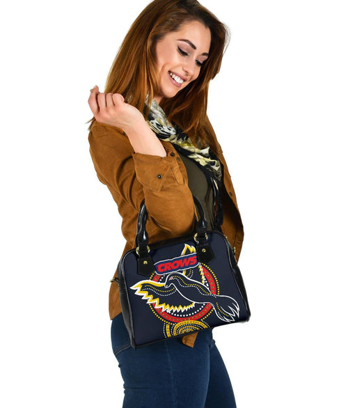 Adelaide Shoulder Handbag Crows Indigenous - Vibe Hoodie