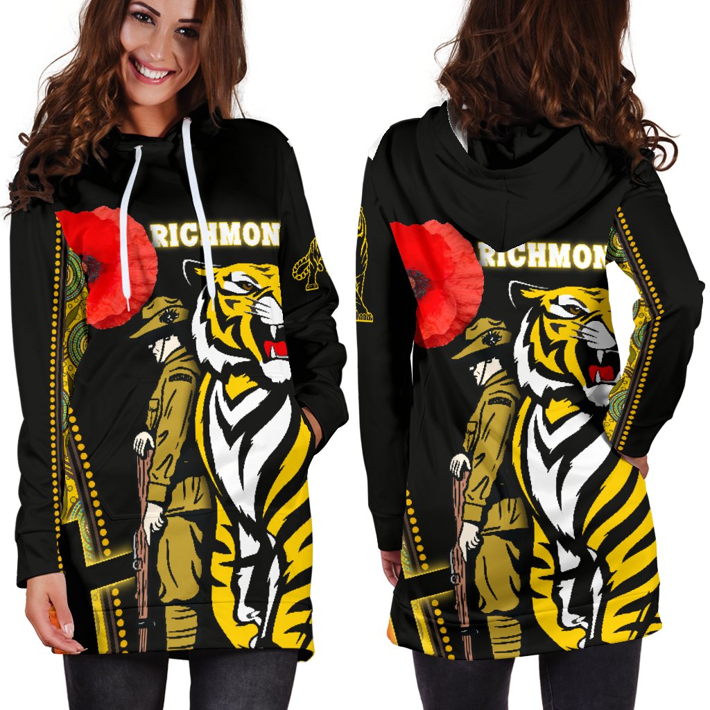 richmond-premier-womens-hoodie-dress-tiger-and-soldiers