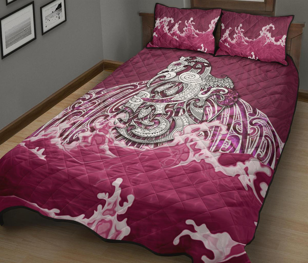 maori-manaia-the-pink-sea-quilt-bed-set